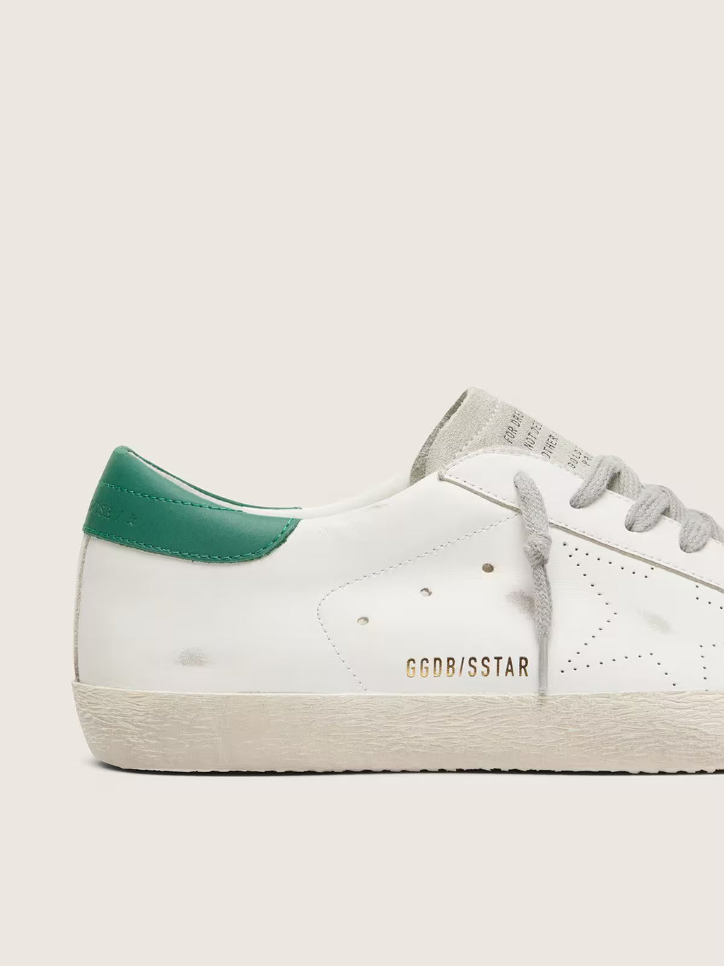 Super-Star pour homme avec étoile ajourée et contrefort vert