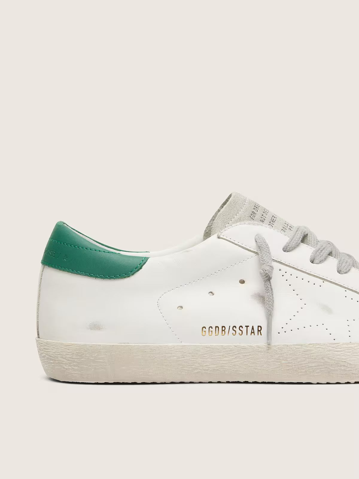 Super-Star pour homme avec étoile ajourée et contrefort vert
